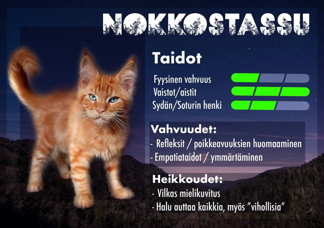 Virtaavan Veren Aika -hahmojen ja tapahtumapaikkojen esittely