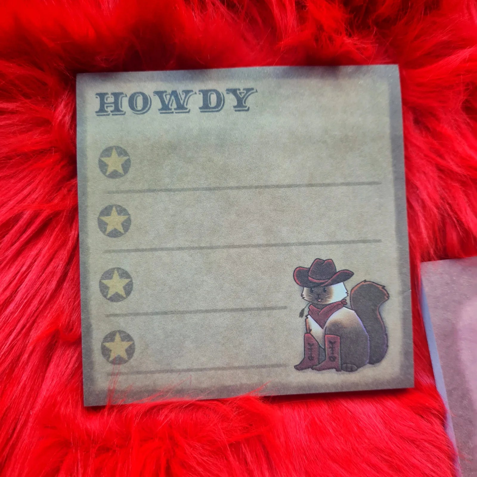 Muistilaput liimapinnalla