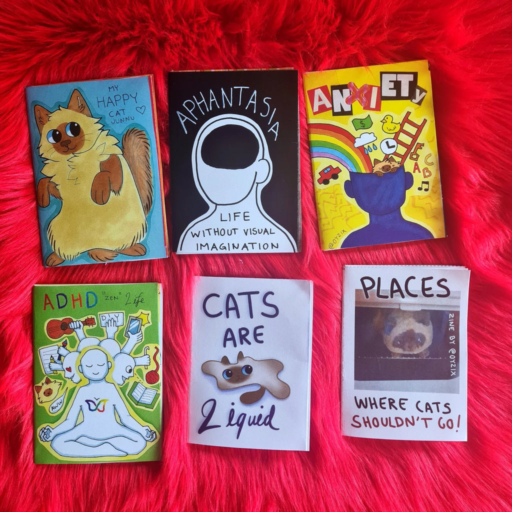 Zine setti / setit (4-8 kpl)