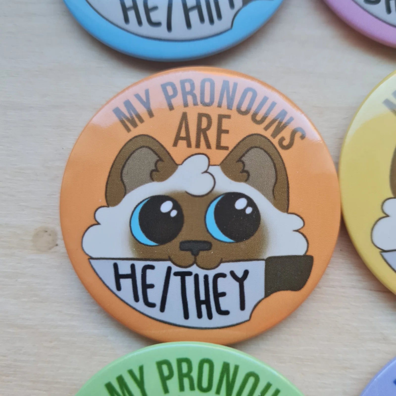 Pronominikissat, pinssi