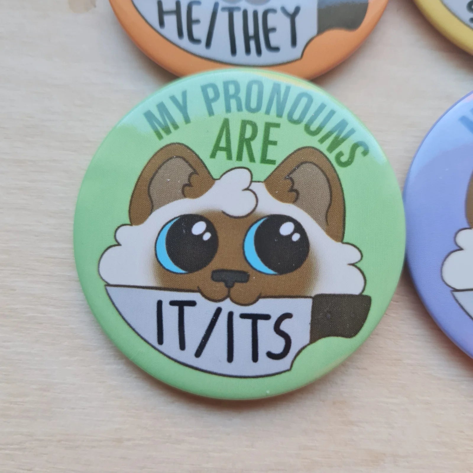 Pronominikissat, pinssi