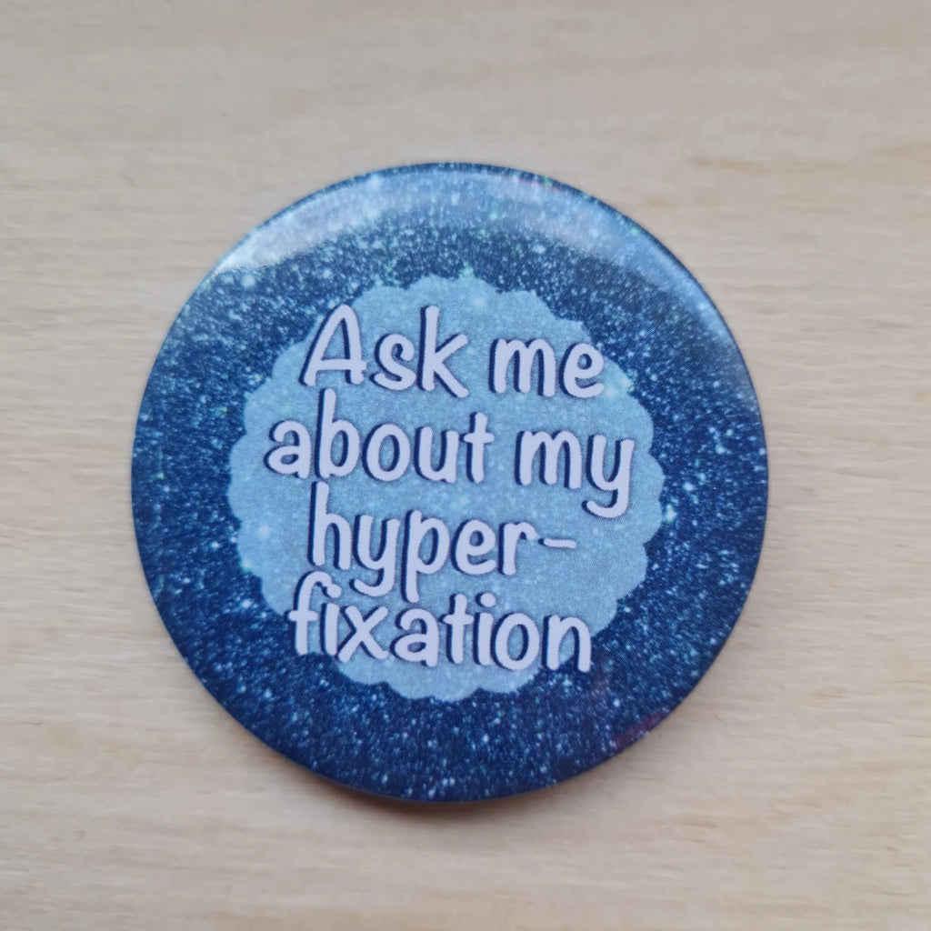 Ask me about, pinssi