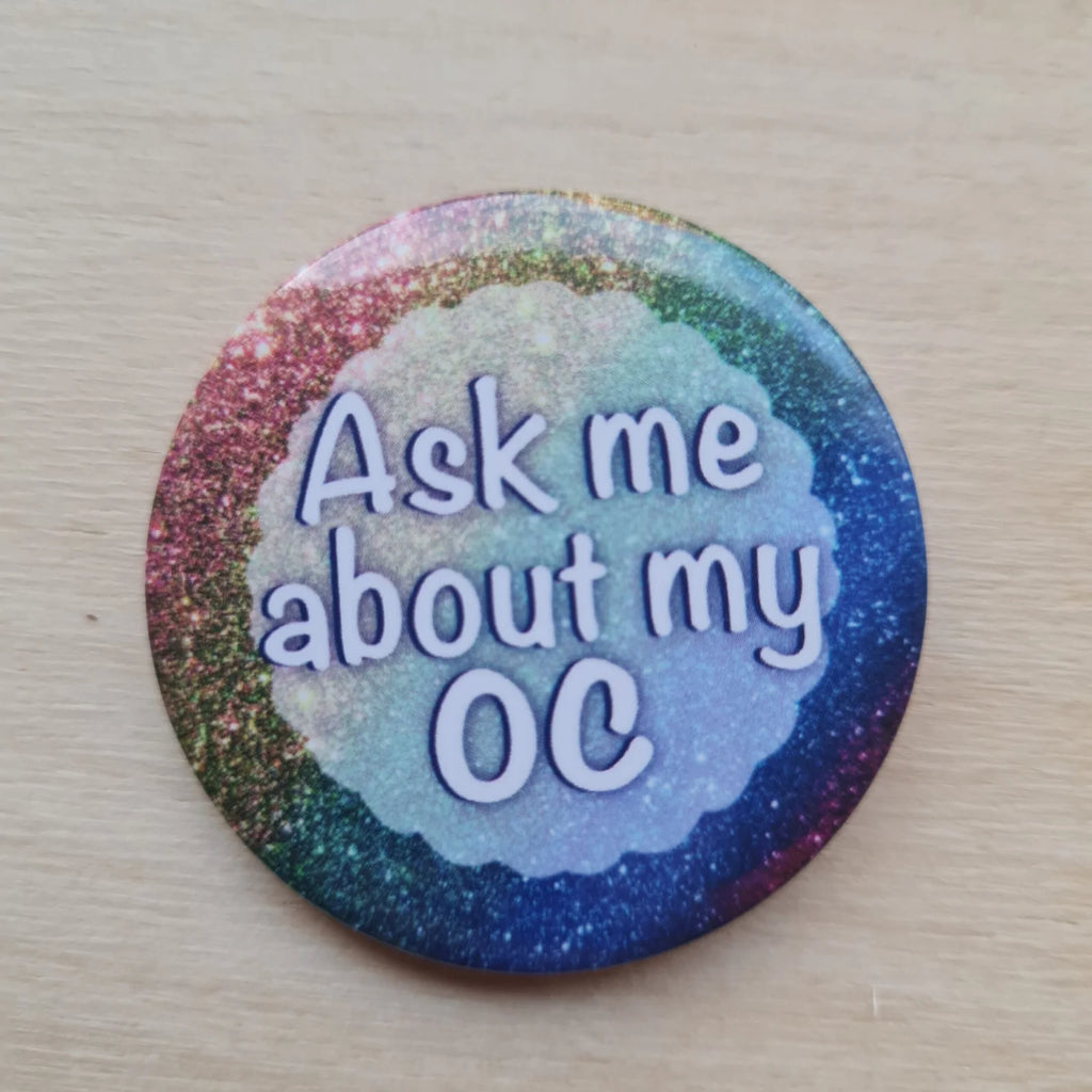 Ask me about, pinssi