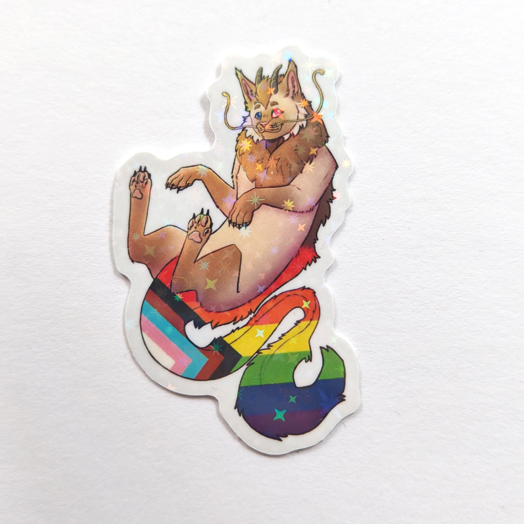 Pride lohikäärme, holografinen vinyylitarra
